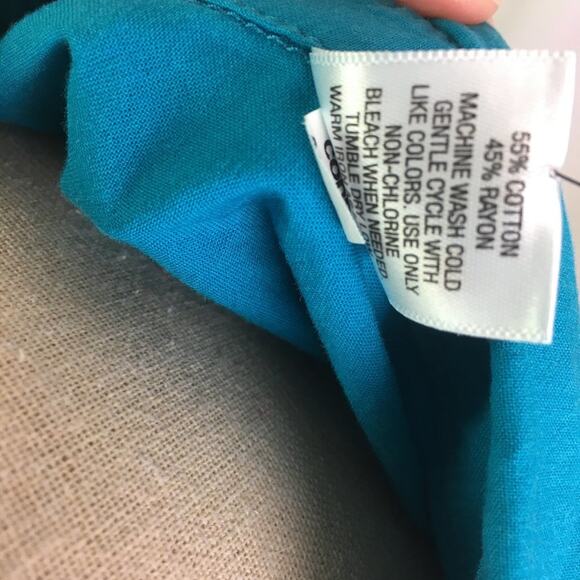 East 5th Button Down Short Sleeve Shirt Luella Border PXL - Picture 12 of 15